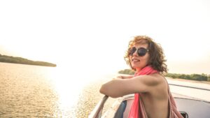 Solo woman traveler